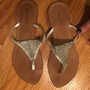 Aldo Rhinestone Sandals